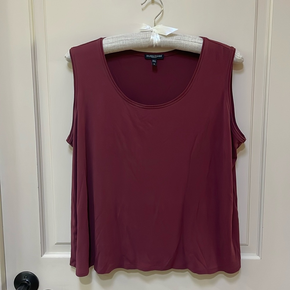 Eileen Fisher silk shell